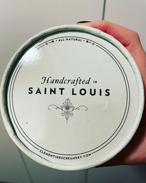 . at Clementine's Naughty & Nice Creamery in Clayton