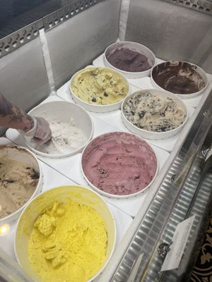 Veganuary flavors  #Veganuary at Clementine's Naughty & Nice Creamery in Clayton
