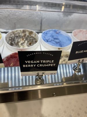 Vegan seasonal flavor   at Clementine's Naughty & Nice Creamery in Clayton