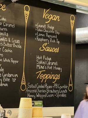   at Clementine's Naughty & Nice Creamery in Clayton