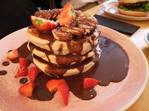 Vegan pancake at LEO Pancakes in Leuven