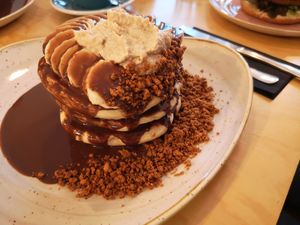 Vegan pancake at LEO Pancakes in Leuven