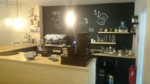 Inside at LEO Pancakes in Leuven