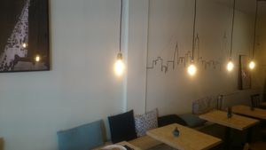 Inside at LEO Pancakes in Leuven