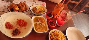 Hopper, khottu, fat mama and others at The Coconut Tree in Oxford