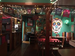 Cute cosy place! at Aquarius Taqueria in Eureka Springs