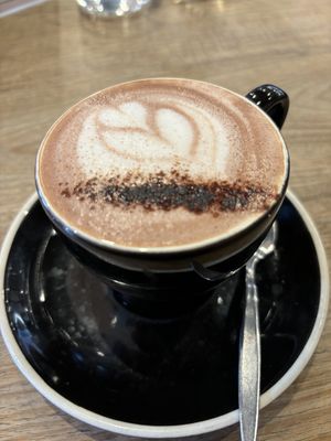 Oat hot chocolate   at Mr. in Macedon
