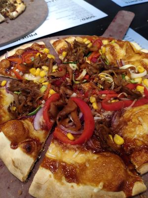 Pizza of the week: vegan BBQ at Goed Proeven in Arnhem