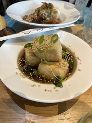 Agedashi tofu! Great taste  at Goed Proeven in Arnhem