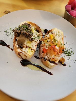 free appetiser at Nammi Plant Lab in Seoul