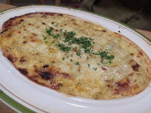 Lasagna at Nammi Plant Lab in Seoul