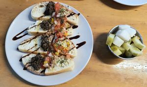 appetizer for 4 people at Nammi Plant Lab in Seoul