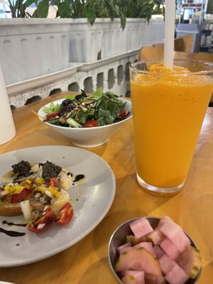 Meal set  at Nammi Plant Lab in Seoul