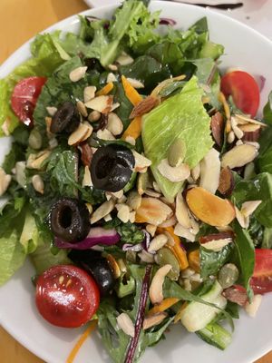 Salad meal set  at Nammi Plant Lab in Seoul