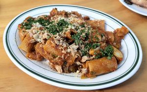 Ragu Pasta at Nammi Plant Lab in Seoul