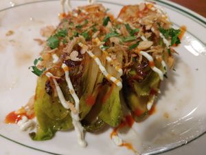 Roasted endive at Nammi Plant Lab in Seoul