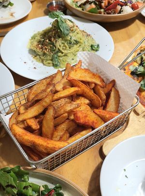 fries at Nammi Plant Lab in Seoul
