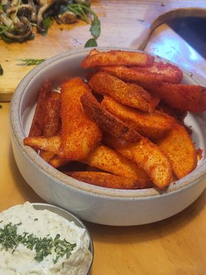 Yummy sauce at Nammi Plant Lab in Seoul