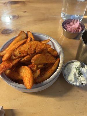 Fries  at Nammi Plant Lab in Seoul