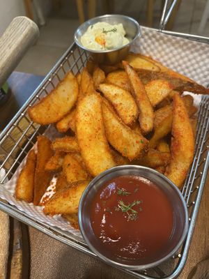 Fries  at Nammi Plant Lab in Seoul