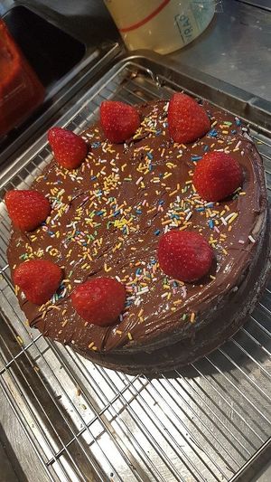 Pastel vegan at Nammi Plant Lab in Seoul