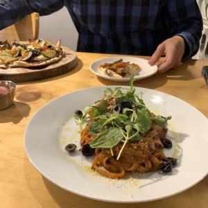 Rosé pasta at Nammi Plant Lab in Seoul