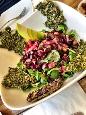 Beetroot salad ! at Element Cafe in Tarifa