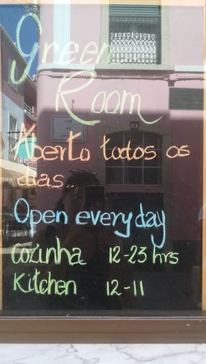 Hours at The Green Room in Lagos