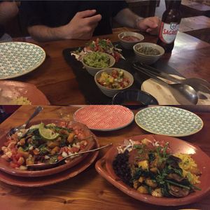 Tortilla Plate at The Green Room in Lagos