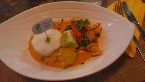 Vegan moqueca at Casa Brasil in Palavas-les-flots