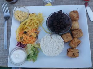 Assiette découverte vegan at Casa Brasil in Palavas-les-flots