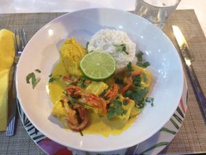 La Moqueca vegane at Casa Brasil in Palavas-les-flots
