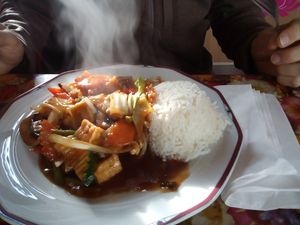 Tofu and Hoi-Sin sauce at Loc Phat in Fuessen