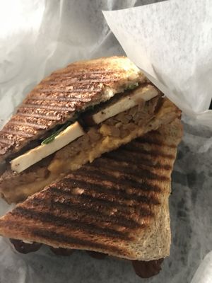 Fauxmage with extra tofu at Le Watson in Montreal