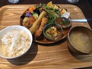 ヴィーガンプレート😍💕 at One Drop Cafe in Yokosuka