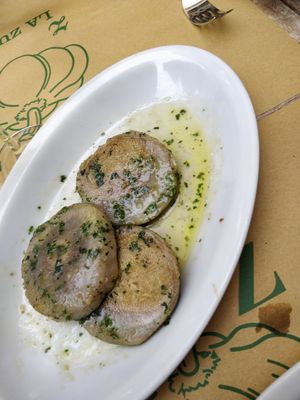 Artichoke hearts at La Zucca in Venice