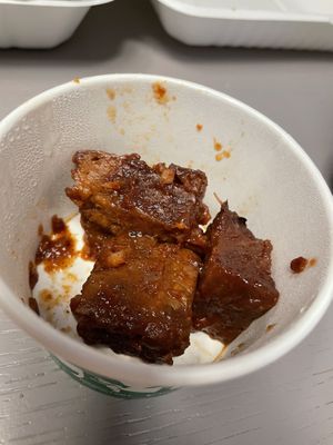 Vegan Riblets  at Trio Plant-Based in Minneapolis