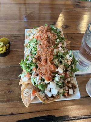 The nachos!!!  at Trio Plant-Based in Minneapolis