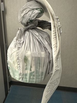 Side salad that was $7.50 and the side of ranch that was $1.50 (even though the salad was half ranch anyway, but wasn’t described that way on the website.) So sad.  at Trio Plant-Based in Minneapolis