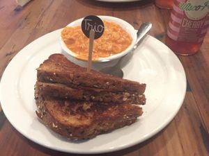 Vegan spaghettrios!  at Trio Plant-Based in Minneapolis