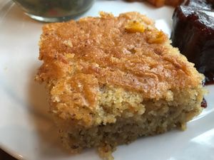 Cornbread! at Trio Plant-Based in Minneapolis