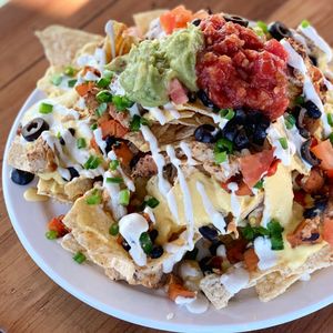 Nachos Supreme at Trio Plant-Based in Minneapolis