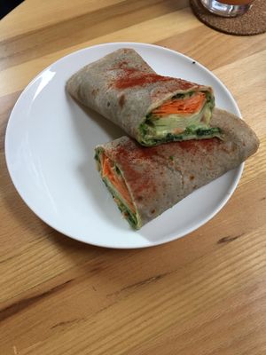 Buckwheat pancake at Irmale's Cafe in Tbilisi
