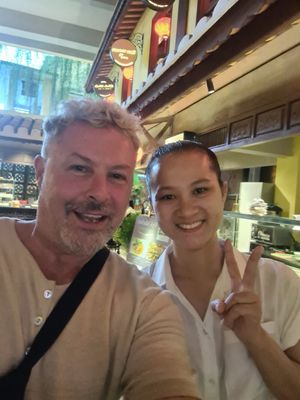 This is Van at Ms Vy's Kitchen & Deli in Hoi An