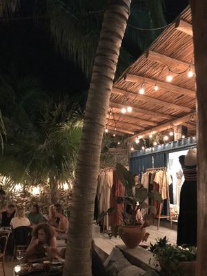 Clothes shop  at LUUMA in Holbox