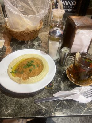   at Falafel House in Istanbul