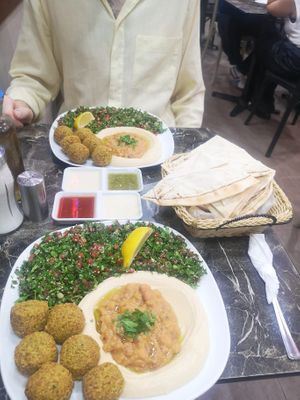   at Falafel House in Istanbul