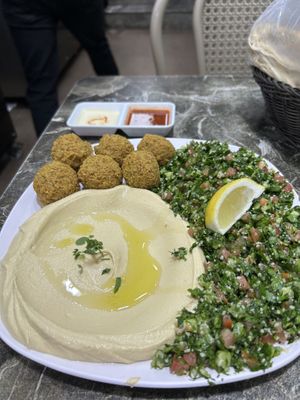   at Falafel House in Istanbul