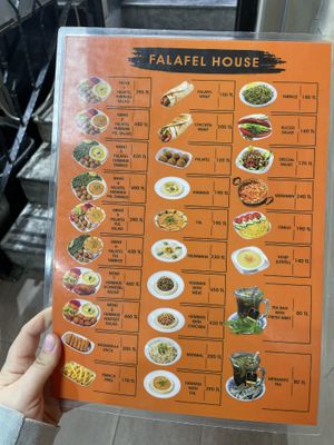  at Falafel House in Istanbul