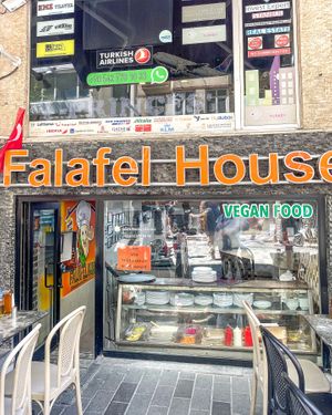   at Falafel House in Istanbul